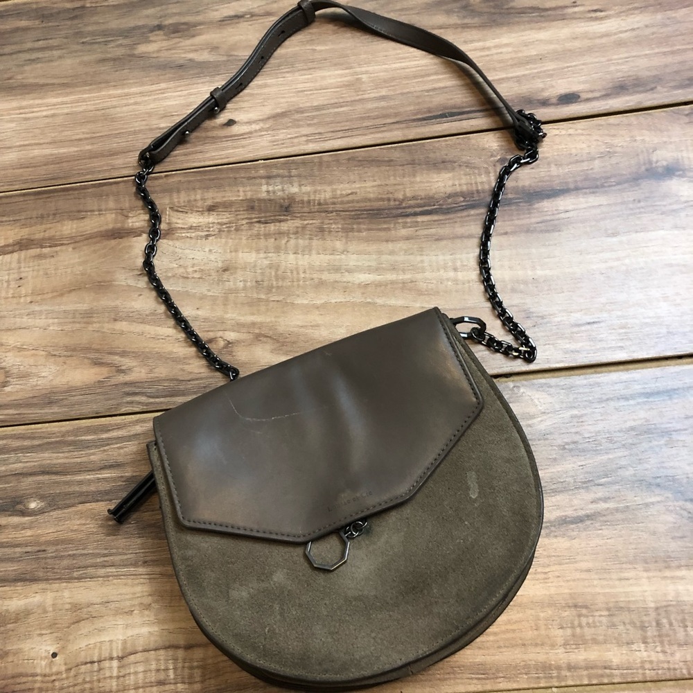 Louise et Cie Jael Octagon Crossbody Bag Brown